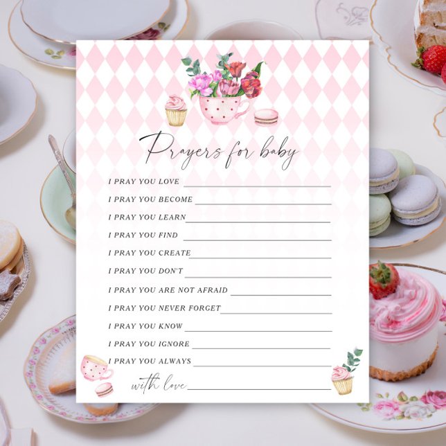 Tea party - Party game | prayers for baby game (Creator Uploaded)