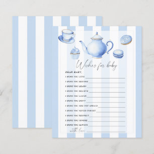 Tea party - Party game   wishes for baby game