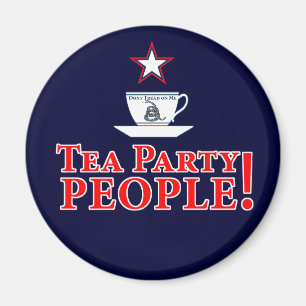 Tea Party People! Magnet