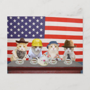 Tea Party Postcard