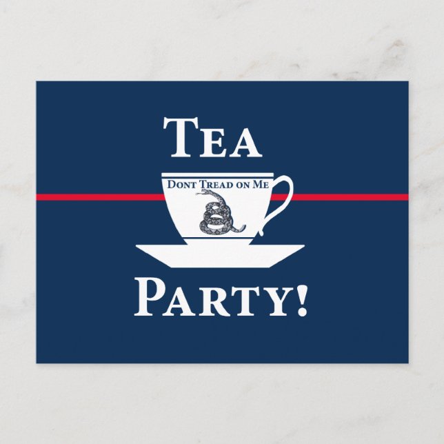Tea Party! Postcard (Front)