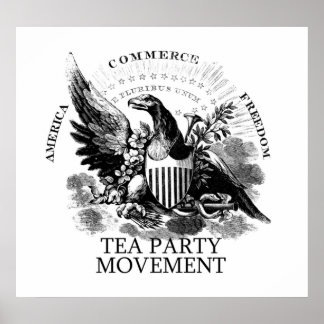 TEA PARTY POSTER
