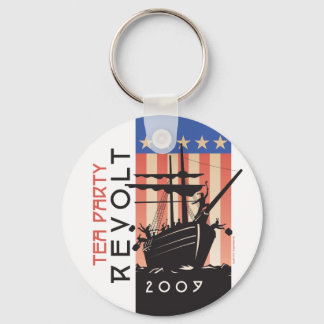 Tea Party Revolt 2009 Key Ring