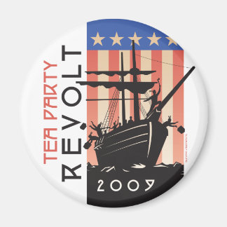 Tea Party Revolt 2009 Magnet