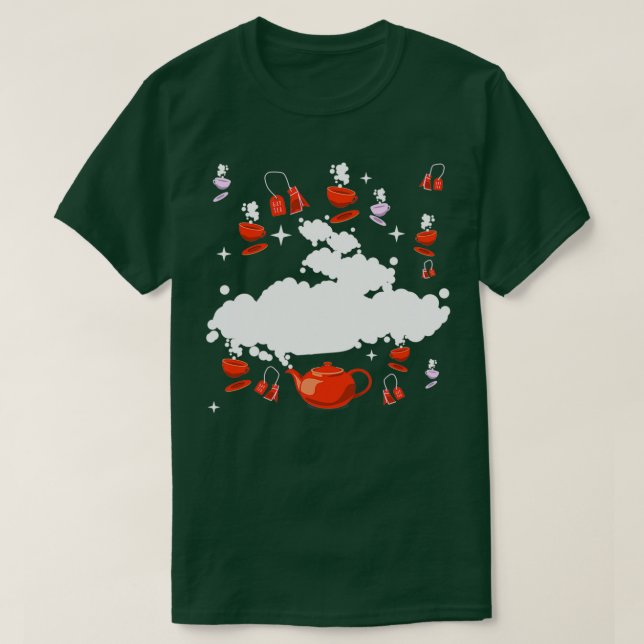 Tea Party Set T-Shirt (Design Front)