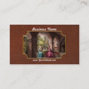 Tea Party - Sharing tea with Grandma 1936 Business Card