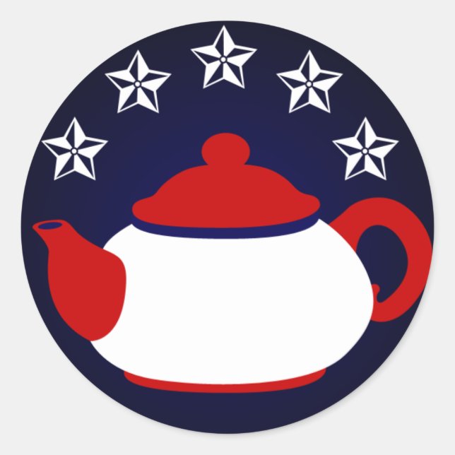 Tea Party Sticker (Front)