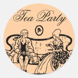 tea party stickers