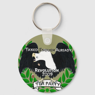 TEA Party Supplies Key Ring