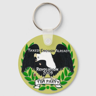 TEA Party Supplies Key Ring