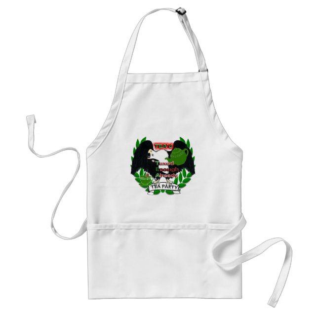 TEA Party Supplies Standard Apron (Front)