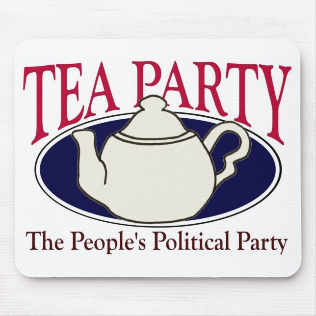 Tea Party Tax Day mousepad (Front)