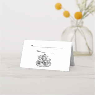 Tea Party Tea Service Place Escort Card