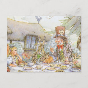 Tea Party Time Postcard