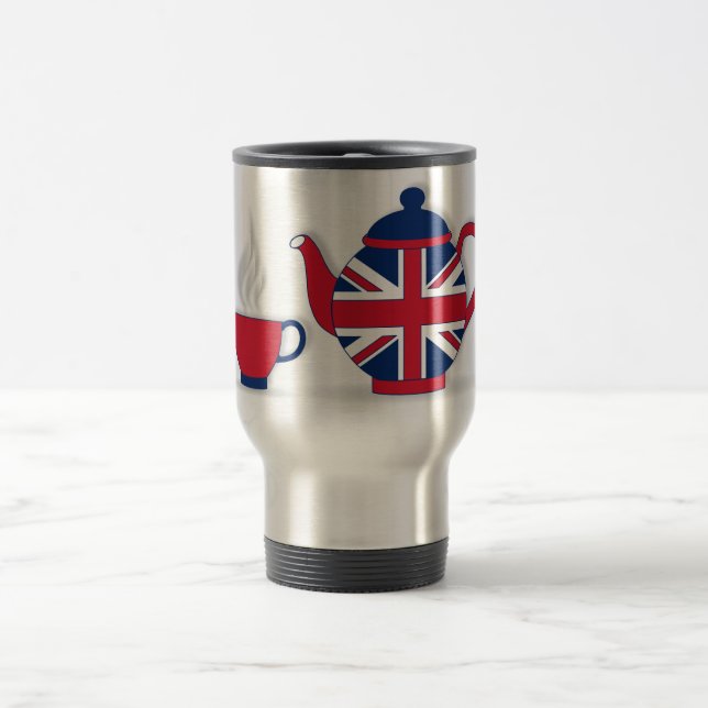Tea Party Travel Mug (Center)
