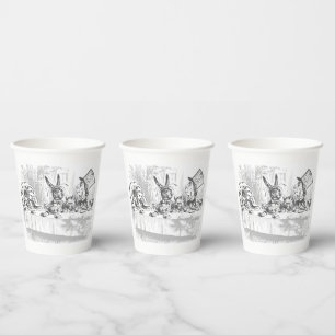 Tea Party Vintage Alice in Wonderland Paper cup