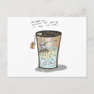 Tea Pee Postcard