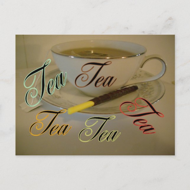 Tea postcard (Front)