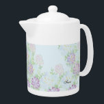 Tea Pot  : A Mist Of Wild Flowers<br><div class="desc">illustration : Wild Flowers within a Mist</div>