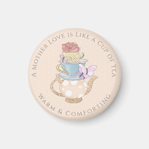 Tea Quotes Tea Party Favours Magnet