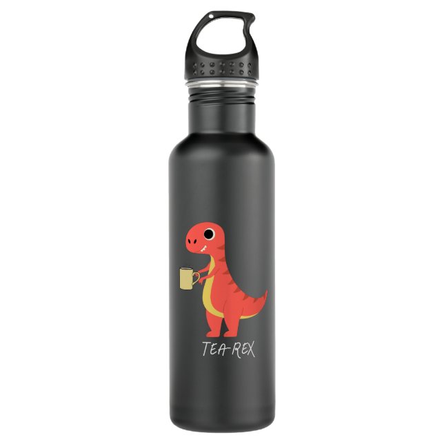 Tea-Rex 710 Ml Water Bottle (Front)