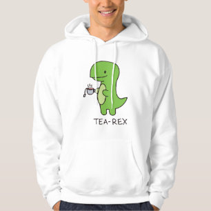Tea-Rex, Cute Dinosaur , Funny Lover Dino  Hoodie