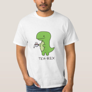 Tea-Rex, Cute Dinosaur , Funny Lover Dino  T-Shirt