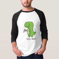 Tea-Rex, Cute Dinosaur , Funny Lover Dino