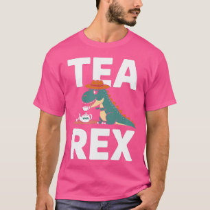 Tea-Rex - Cute Dinosaur Tea Pun T-Shirt