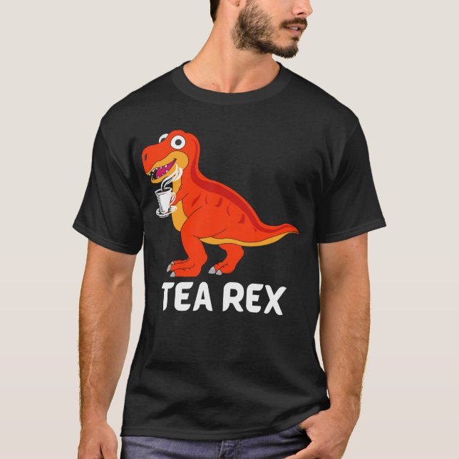 Tea Rex Fun T-Shirt (Front)