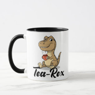 Tea Rex Funny Mug, T-rex lover, Tea lover Mug