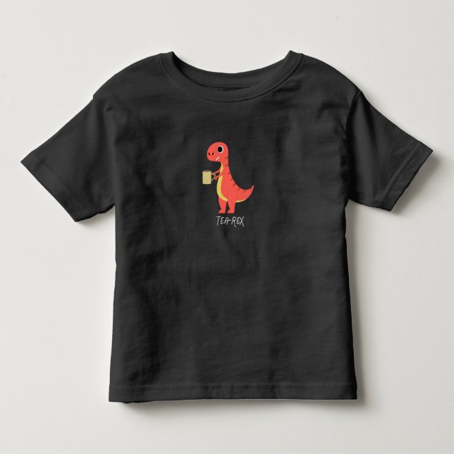 Tea-Rex Toddler T-Shirt (Front)