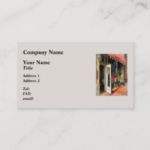 Tea Room in SoNo Norwalk, CT Business Card