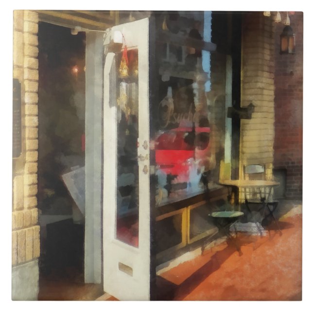 Tea Room in SoNo Norwalk, CT Tile (Front)