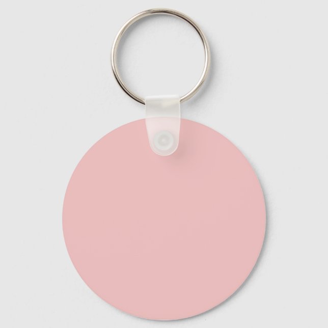 Tea Rose Pink Key Ring (Front)