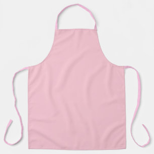 Tea Rose Pink Solid Colour Apron