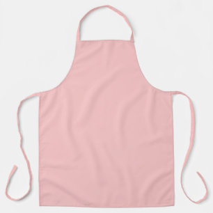 Tea Rose Pink Solid Colour Apron