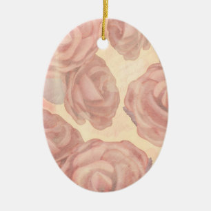 Tea roses, ornament