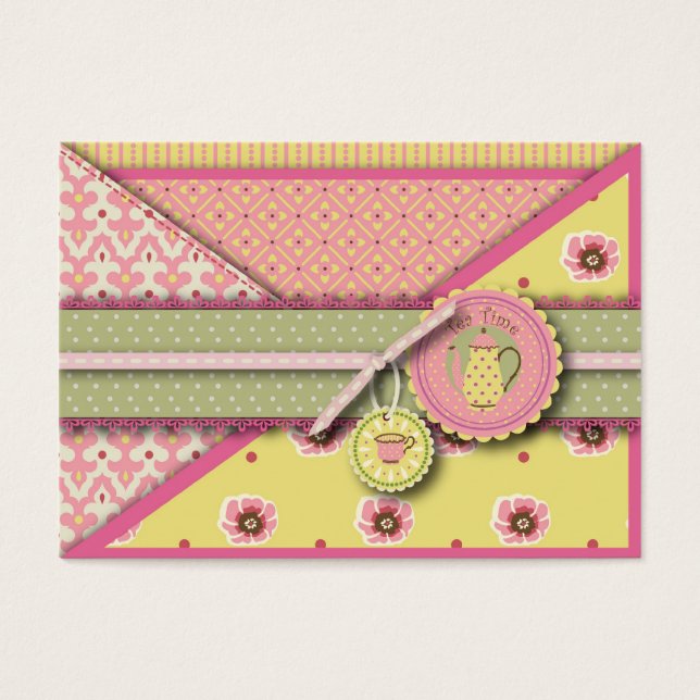 Tea Service Gift Tag (Front)