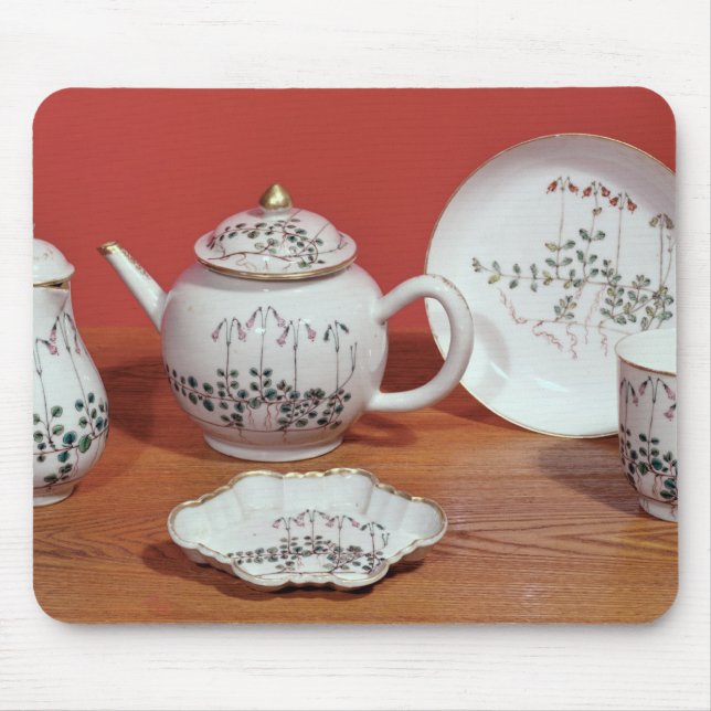 Tea service presented to Carl Linnaeus Mouse Mat (Front)
