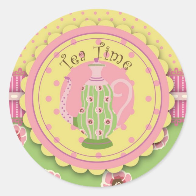 Tea Service Sticker (Front)