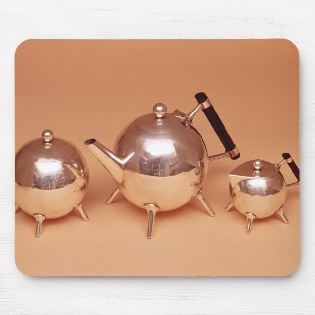 Tea service with gilt interiors mouse mat (Front)