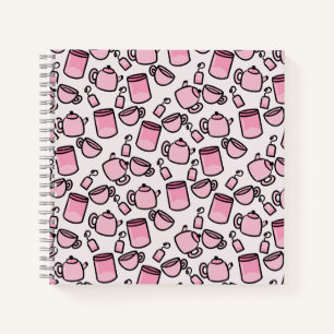Tea set notebook