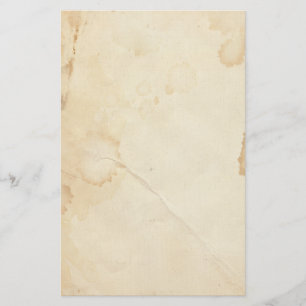 Tea Stained old paper Stationery