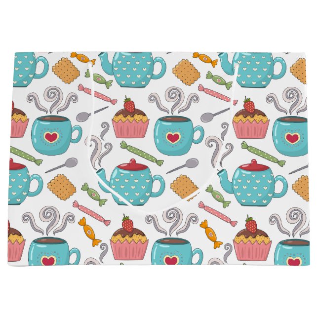 Tea Time and Sweets Gift Bag (Front)