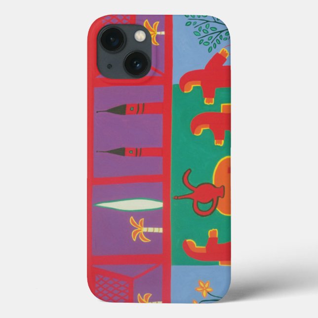 Tea Time at the Museum 2003 Case-Mate iPhone Case (Back)