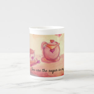 tea-time bone china mug