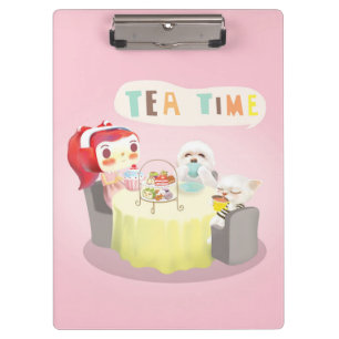 Tea Time Clipboard