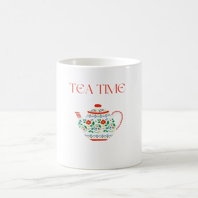 TEA TIME COFFEE MUG (Center)