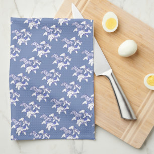 Tea Time Dala Horses Tea Towel